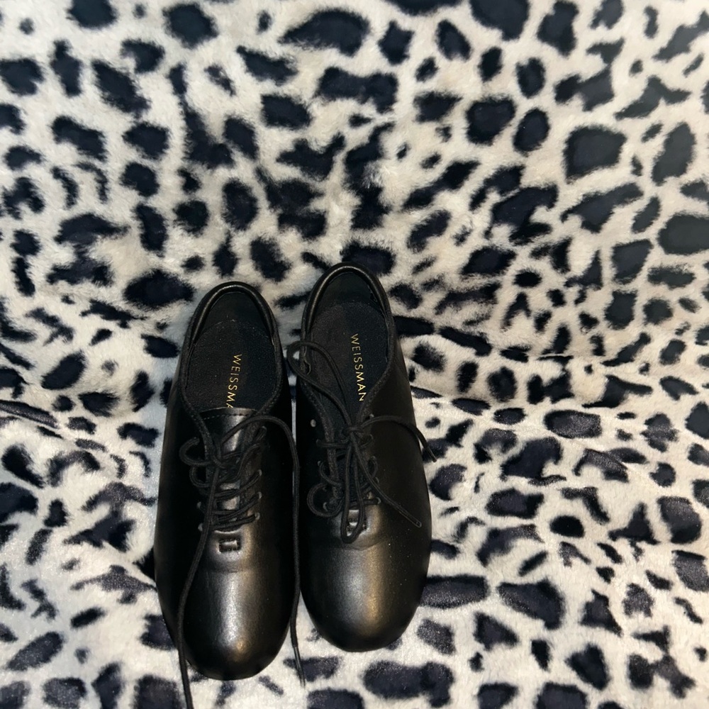 Weissman Shiny Black Dance Shoes